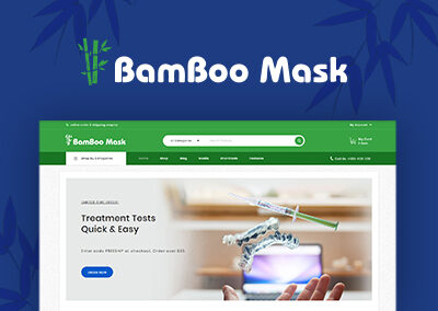 Build & develop E-commerce Website BamBoo Mask