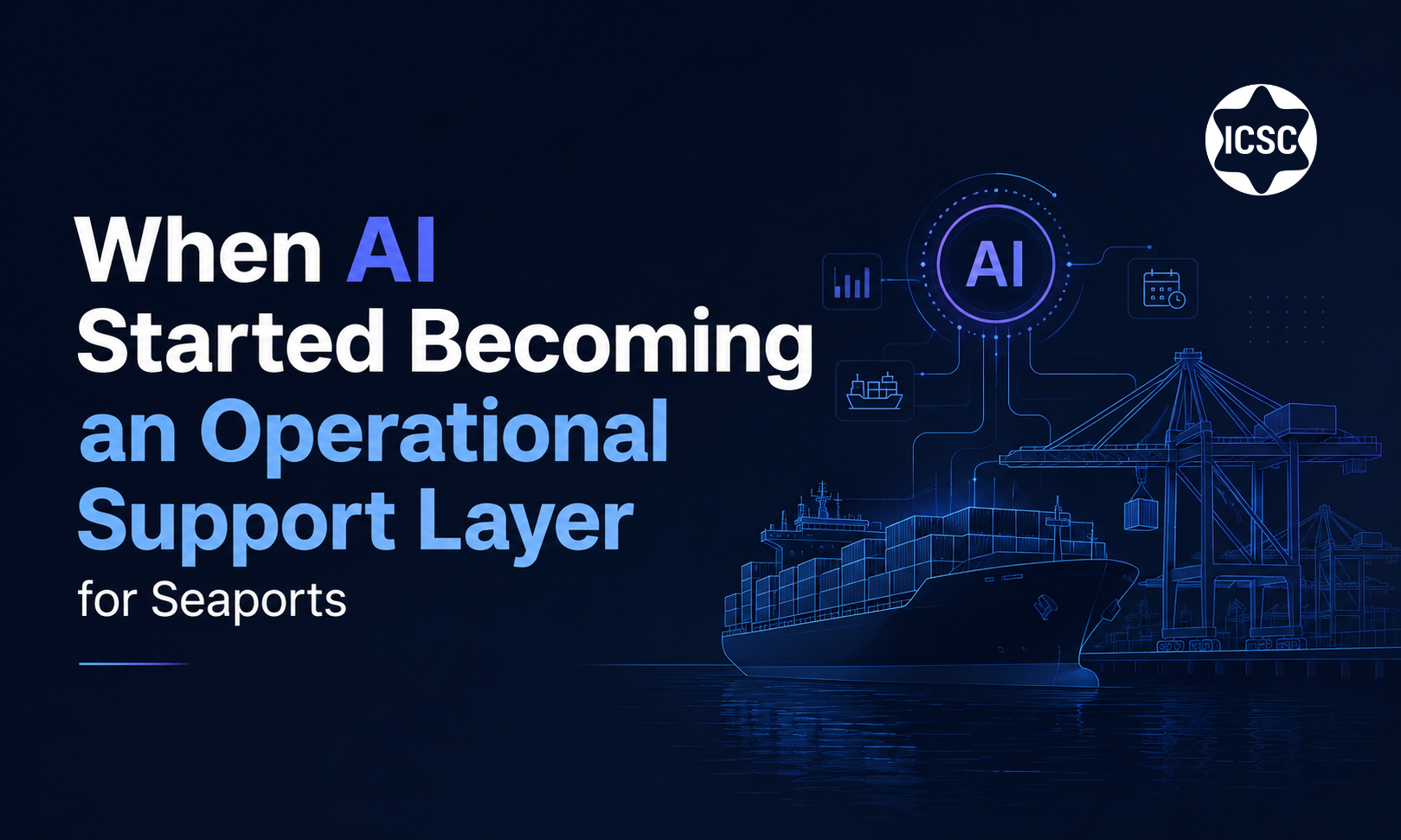 Smart Port 2025: How AI Is Transforming Modern Seaport Operations