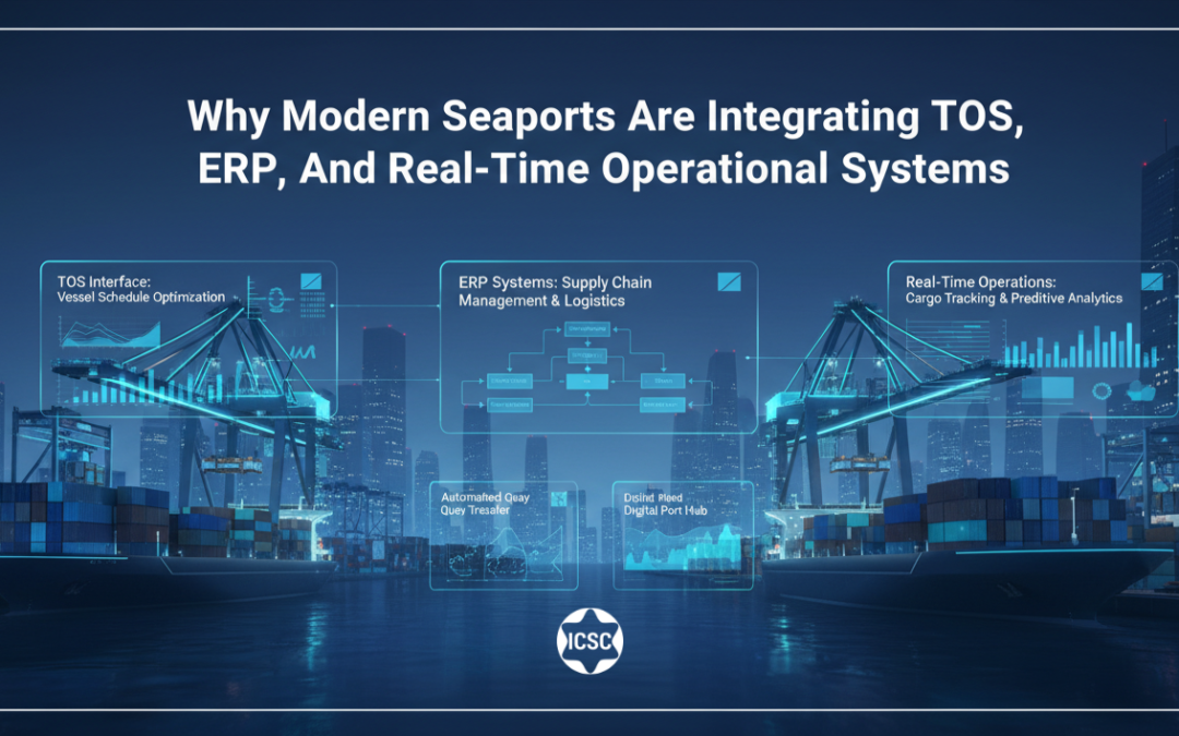 Smart Port 2025: Why Modern Seaports Are Integrating TOS, ERP, and Real-Time Operational Systems