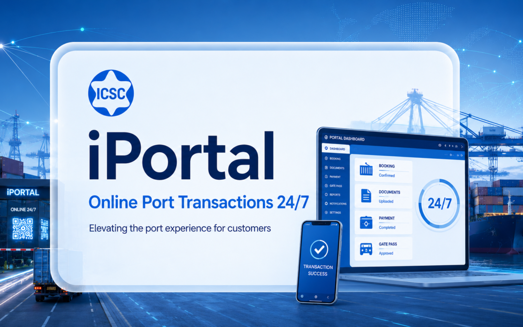 From “Visiting the Port for Procedures” to “24/7 Online Transactions”: How iPortal is Transforming the Seaport Customer Experience