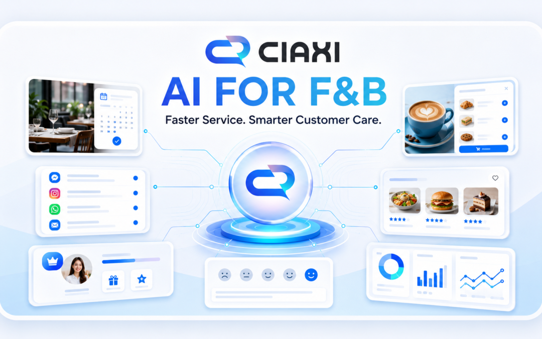 AI trong F&B: Dịch vụ khách hàng không còn là bài toán quá khó.