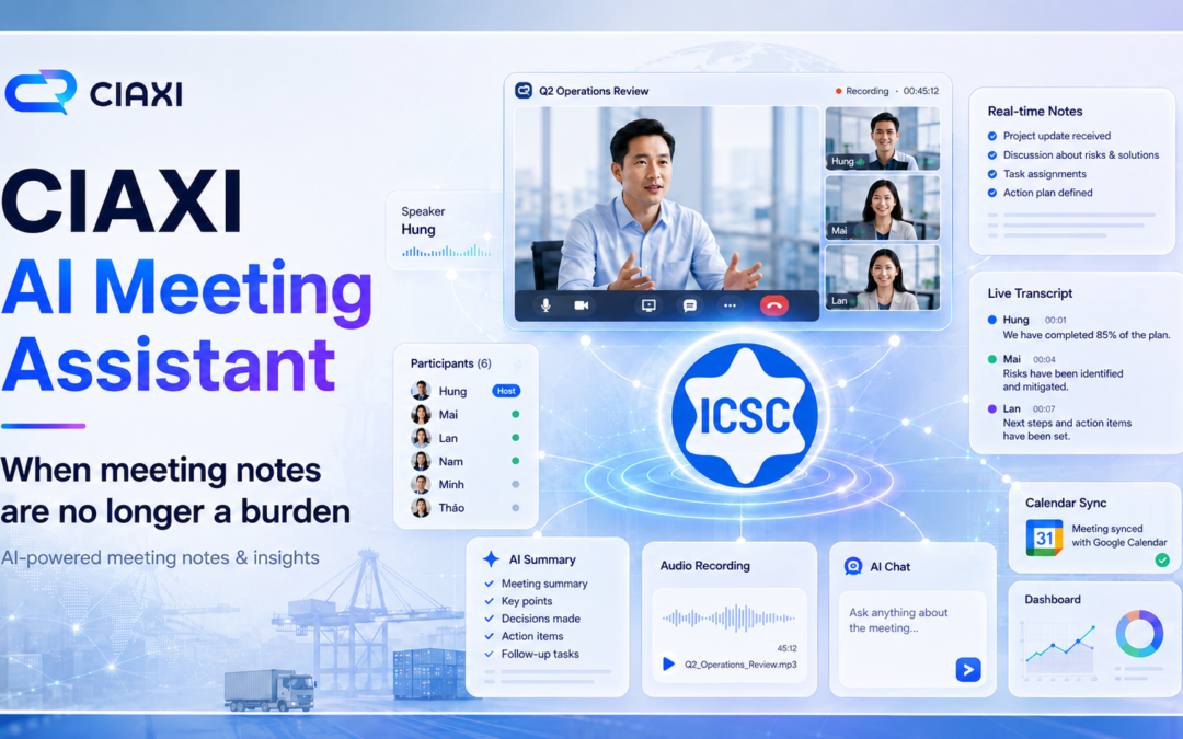 CIAXI AI Meeting Assistant: When Meeting Notes Are No Longer a Burden